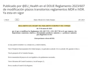 Ampliacion plazo MDD