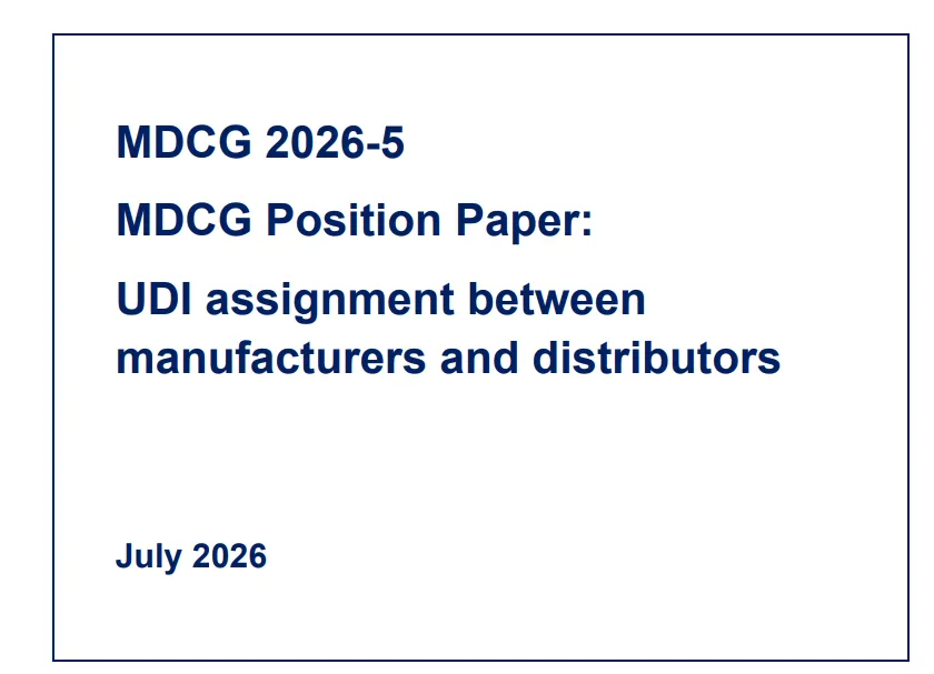 Nueva MDCG 2026-5